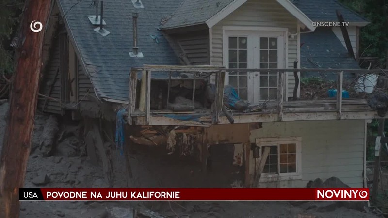POVODNE NA JUHU KALIFORNIE
