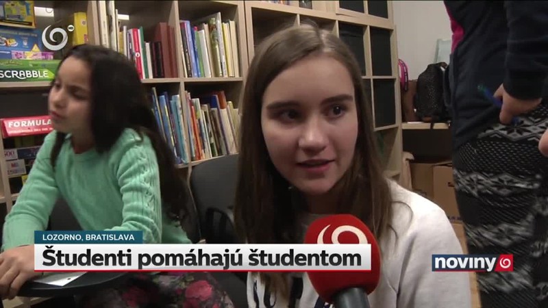 Študenti pomáhajú študentom