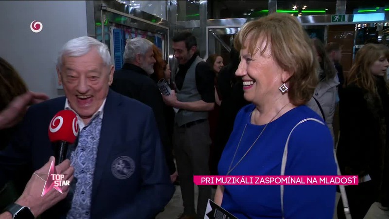 pri muzikáli zaspomínal na mladosť
