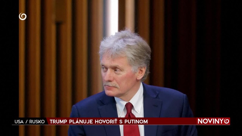 TRUMP PLÁNUJE HOVORIŤ S PUTINOM