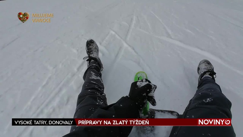 PRÍPRAVY NA ZLATÝ TÝŽDEŇ