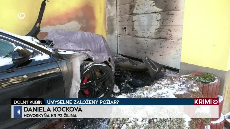 ÚMYSELNE ZALOŽENÝ POŽIAR?