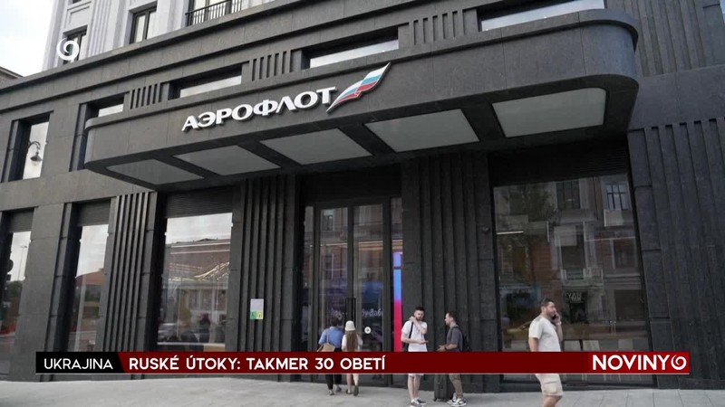 RUSKÉ ÚTOKY: TAKMER 30 OBETÍ