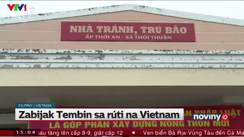 Zabijak Tembin sa rúti na Vietnam