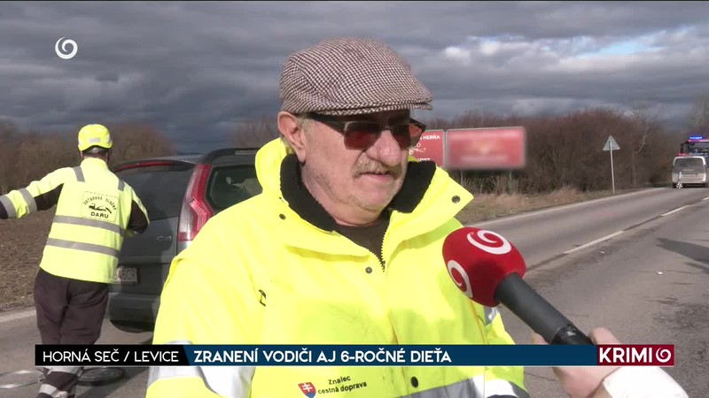 ZRANENÍ VODIČI AJ 6-ROČNÉ DIEŤA