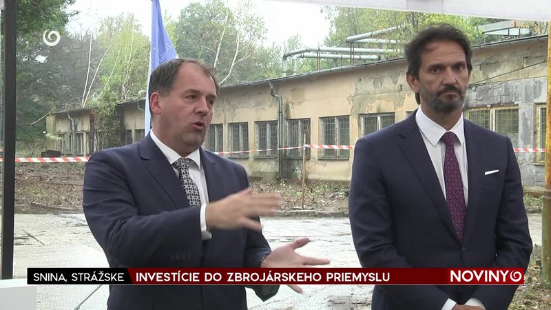INVESTÍCIE DO ZBROJÁRSKEHO PRIEMYSLU