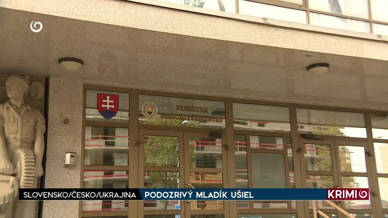 PODOZRIVÝ MLADÍK UŠIEL