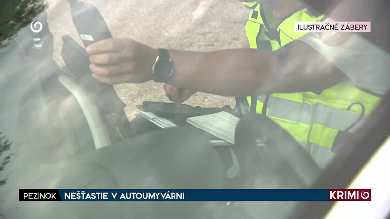 NEŠŤASTIE V AUTOUMYVÁRNI