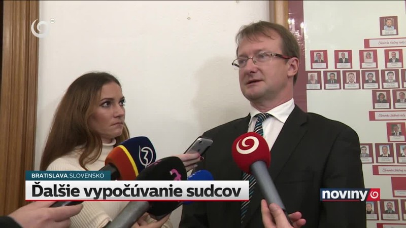 Ďalšie vypočúvanie sudcov