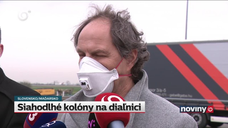 Siahodlhé kolóny na diaľnici