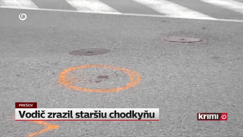 Vodič zrazil staršiu chodkyňu
