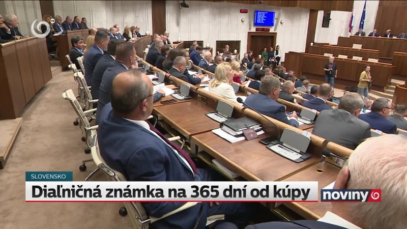 Diaľničná známka na 365 dní od kúpy