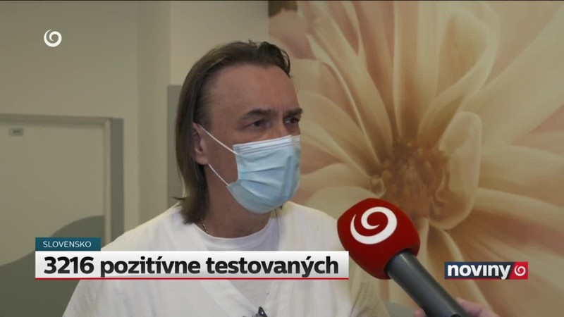 3216 pozitívne testovaných