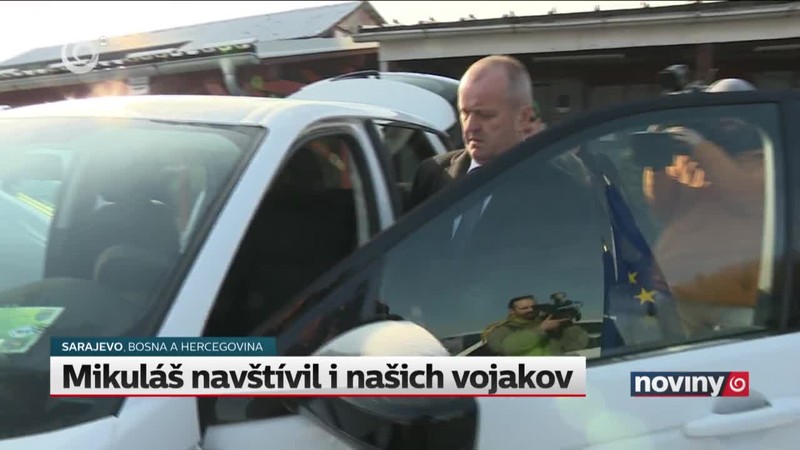 Mikuláš navštívil i našich vojakov