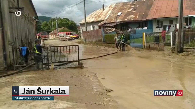 Búrka a povodeň