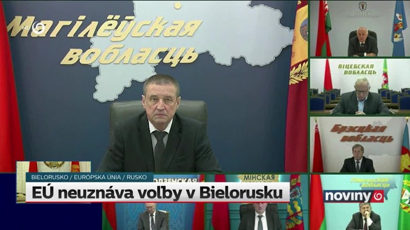 EÚ neuznáva voľby v Bielorusku