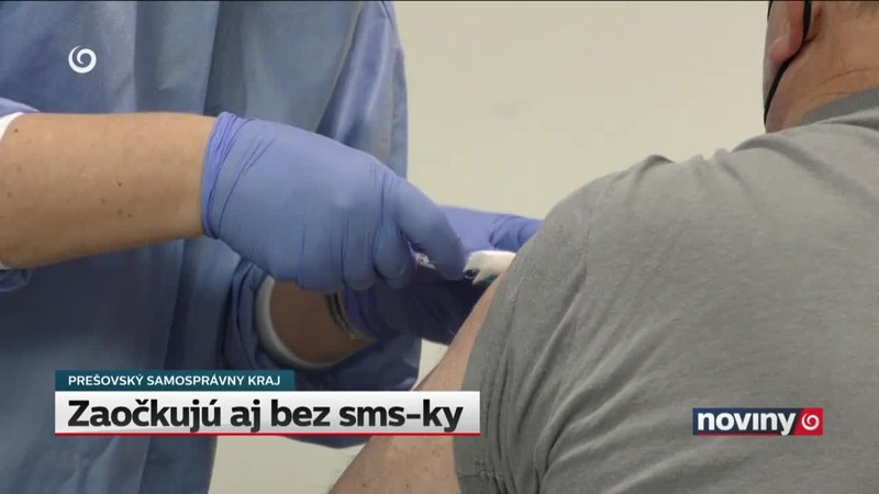 Zaočkujú aj bez sms-ky