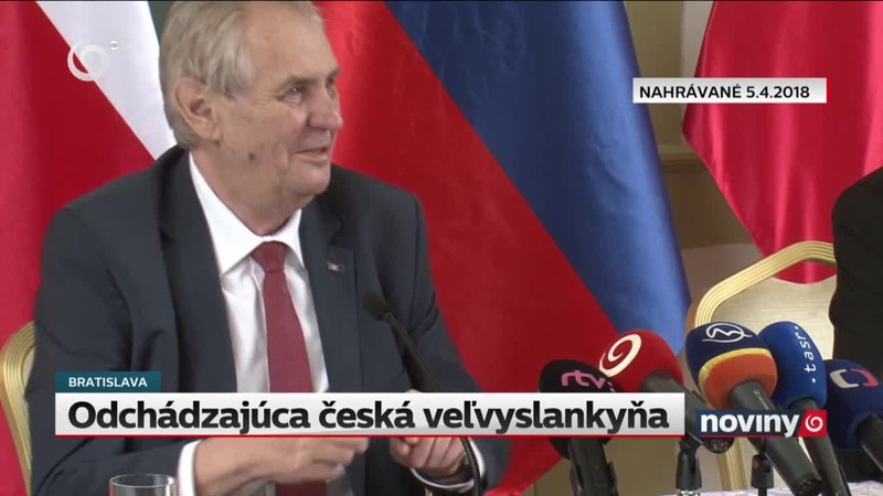 Odchádzajúca česká veľvyslankyňa