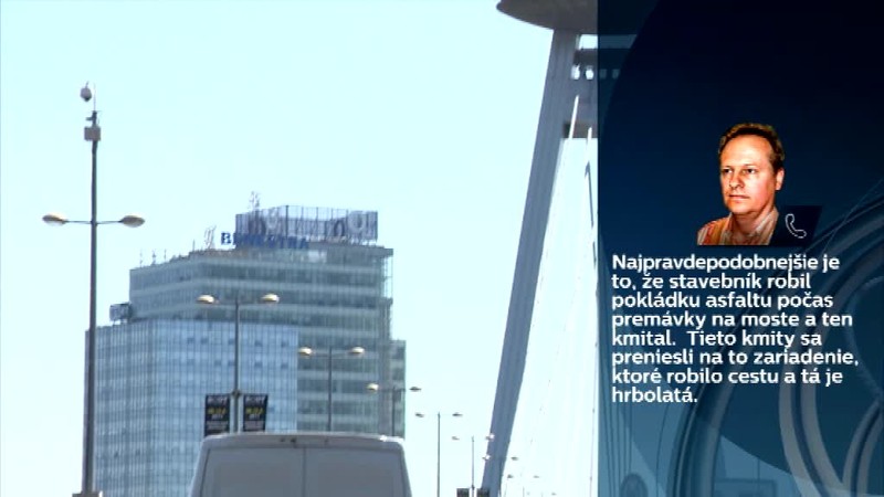 Rekonštrukcia Mosta SNP stále nie je dokončená. Vozovku budú opravovať