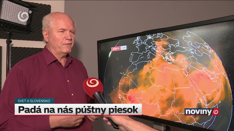 Padá na nás púštny piesok