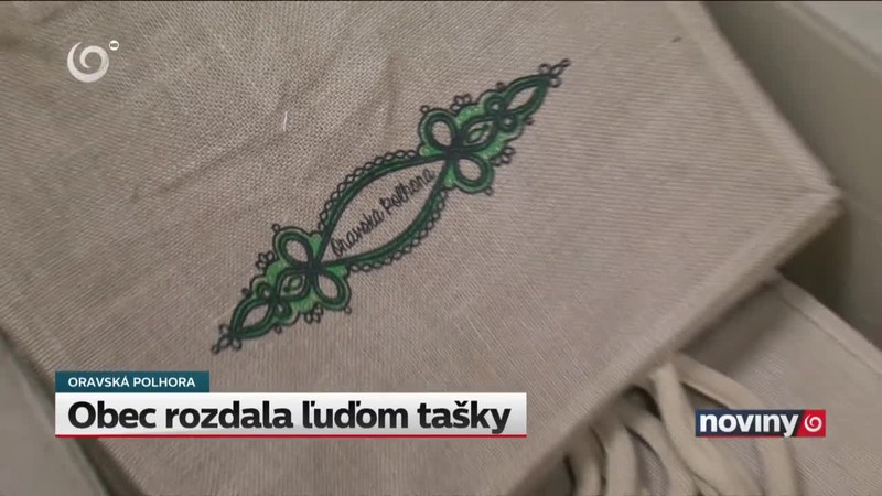 Obec rozdala ľuďom tašky