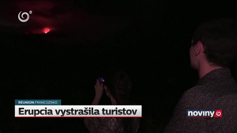 Erupcia vystrašila turistov