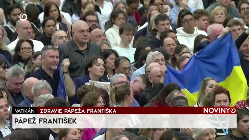 ZDRAVIE PÁPEŽA FRANTIŠKA