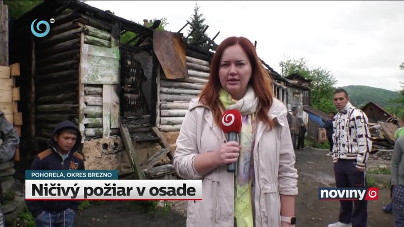Ničivý požiar v osade