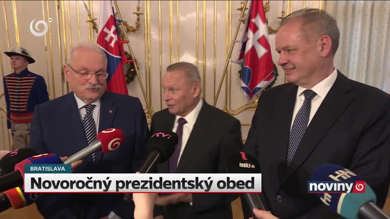 Novoročný prezidentský obed