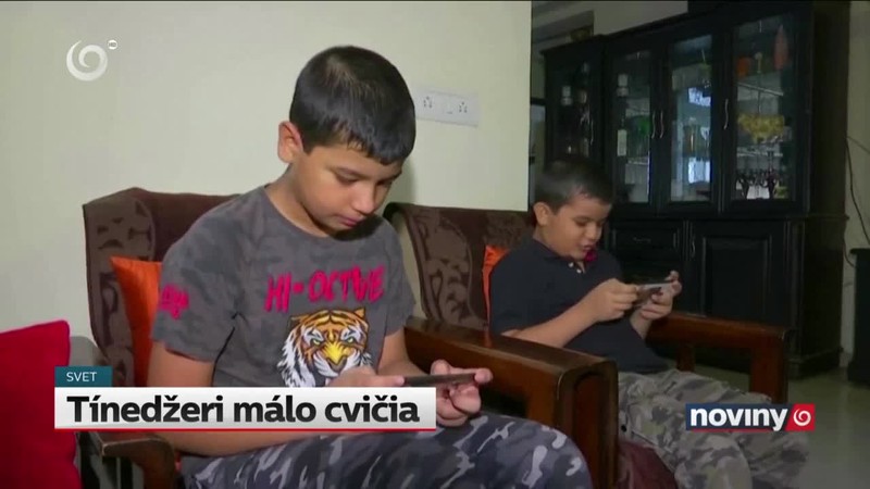 Tínedžeri málo cvičia