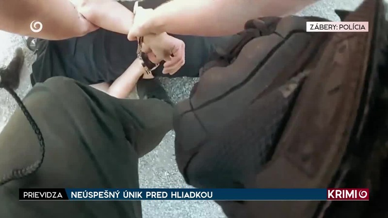 NEÚSPEŠNÝ ÚNIK PRED HLIADKOU