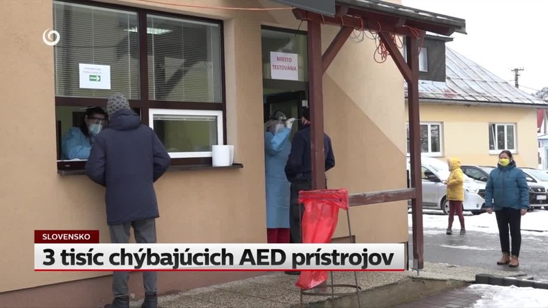 3 tisíc chýbajúcich AED prístrojov