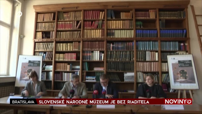 SLOVENSKÉ NÁRODNÉ MÚZEUM JE BEZ RIADITEĽA
