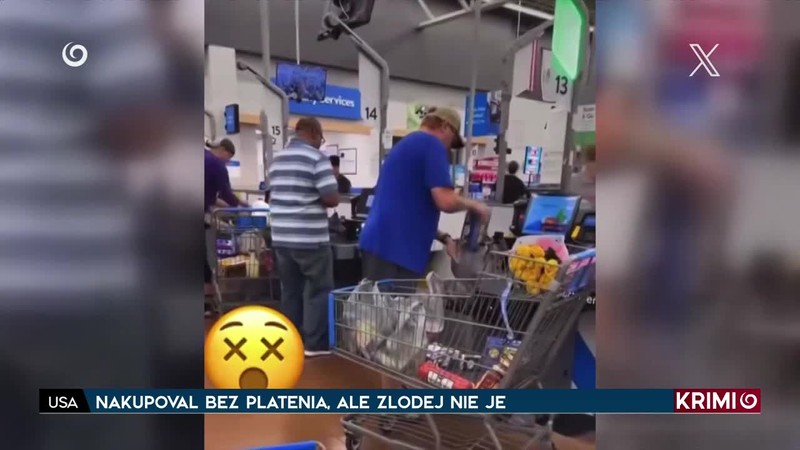 NAKUPOVAL BEZ PLATENIA, ALE ZLODEJ NIE JE