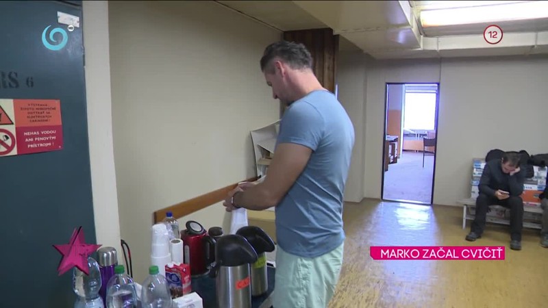 MARKO ZAČAL CVIČIŤ