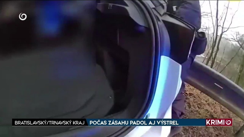 POČAS ZÁSAHU PADOL AJ VÝSTREL