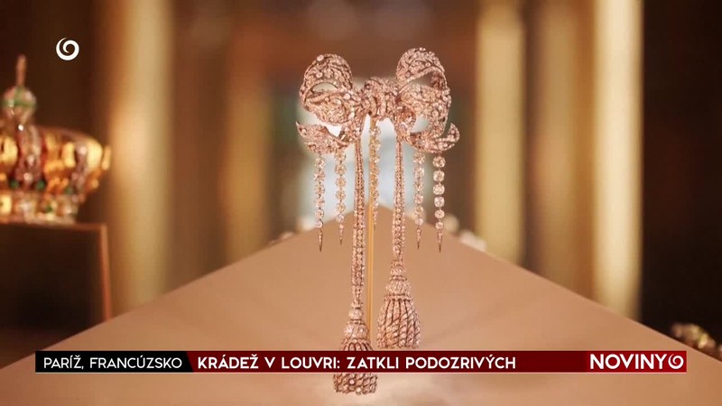 KRÁDEŽ V LOUVRI: ZATKLI PODOZRIVÝCH