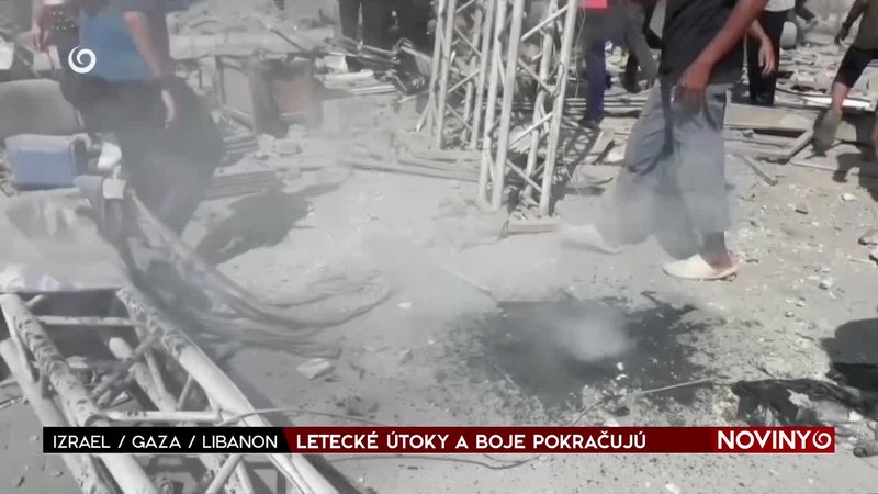 LETECKÉ ÚTOKY A BOJE POKRAČUJÚ