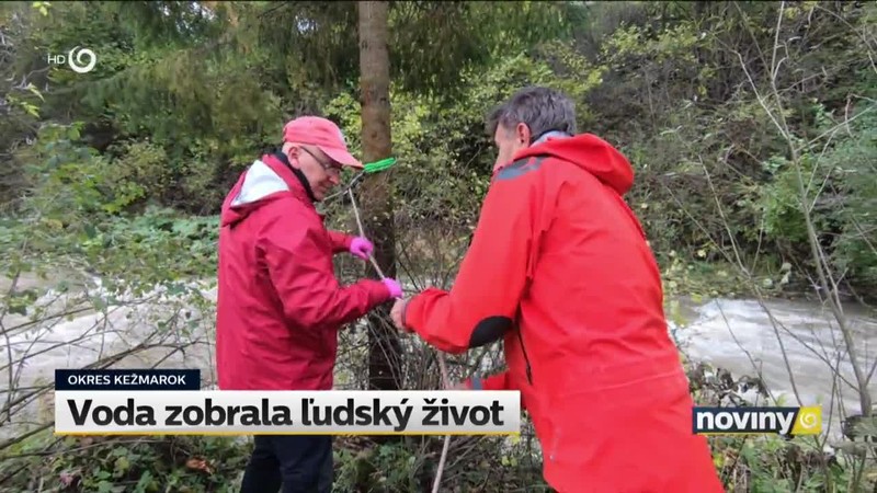 Voda zobrala ľudský život