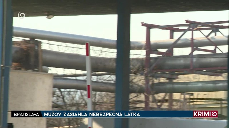 MUŽOV ZASIAHLA NEBEZPEČNÁ LÁTKA