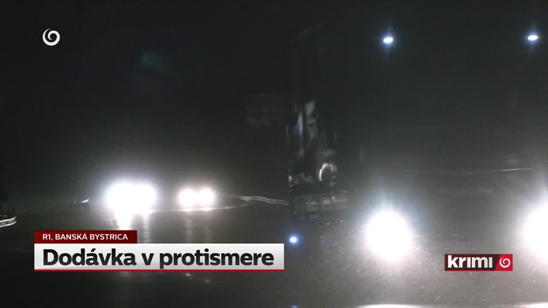 Dodávka v protismere