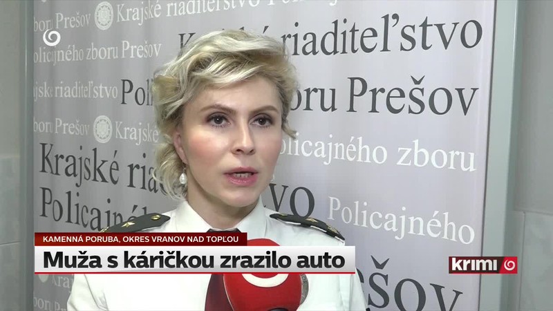 Muža s káričkou zrazilo auto