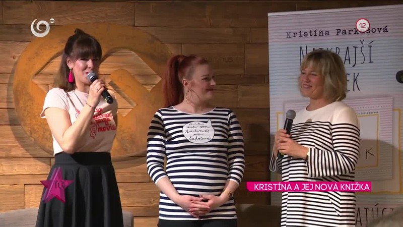 KRISTÍNA A JEJ NOVÁ KNIŽKA
