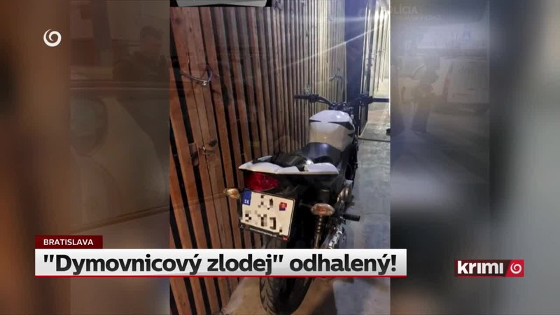"Dymovnicový zlodej" odhalený!