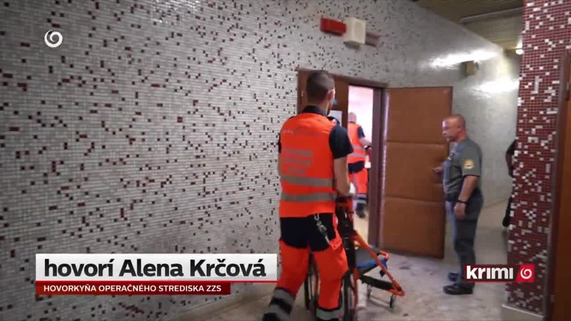 Zásah záchranárov v súdnej sieni