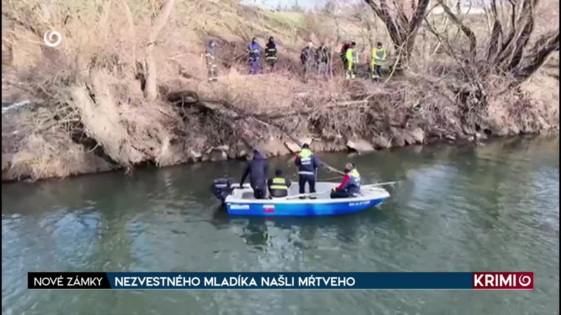 NEZVESTNÉHO MLADÍKA NAŠLI MŔTVEHO