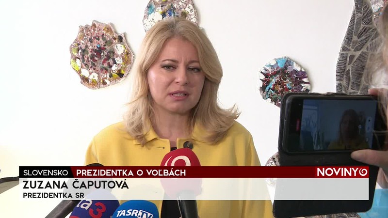 PREZIDENTKA O VOĽBÁCH