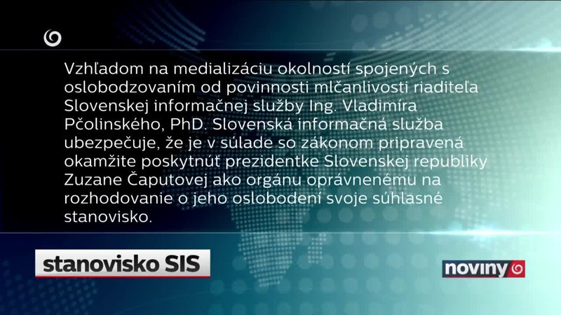 Padol návrh na väzbu pre šéfa SIS
