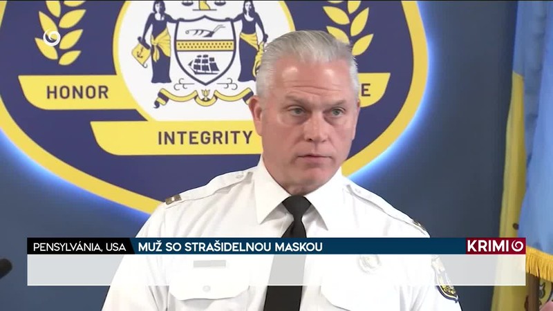 MUŽ SO STRAŠIDELNOU MASKOU