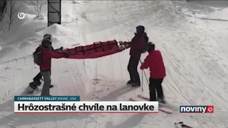 Hrôzostrašné chvíle na lanovke